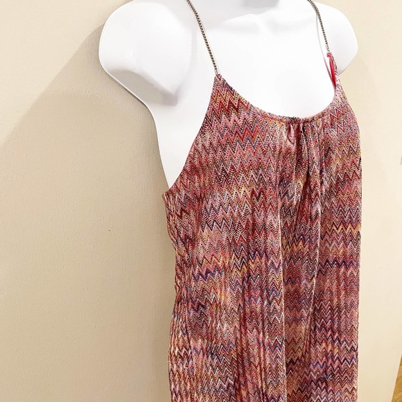 RACHEL Rachel Roy Polynesian Paradise Top Pink M - Picture 2 of 10